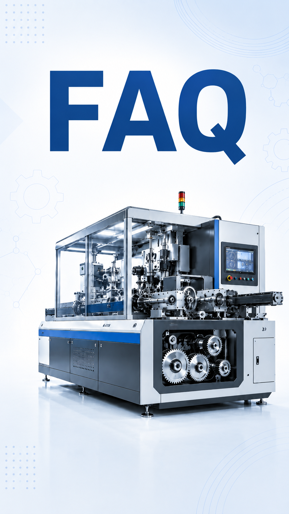 High-tech manufacturing machine for Rico Auto FAQ